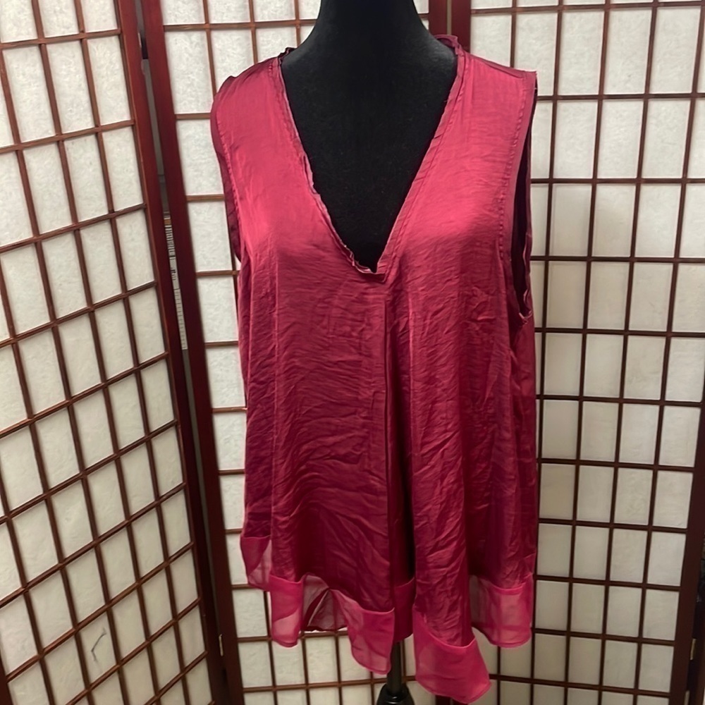 VERA Wang Women's Tank XL Polyester